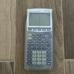 Texas Instruments TI-83 Plus Silver Edition (Clear Sparkle) Graphing Calculator